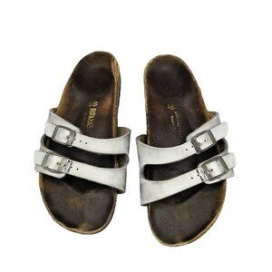 Silver Double Strap‎ Birkenstock 260 EU 40